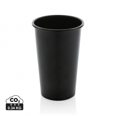 Logo trade promotional gifts picture of: Alo RCS recycled aluminium lightweight cup 450ml